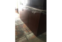 THANH LÝ TỦ HỒ SƠ 3 CÁNH NÂU CÁNH GIÁN